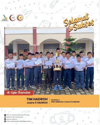 Santri SMPIT As-Syifa Boarding School Wanreja Meraih Juara Pada Event AKSARA V