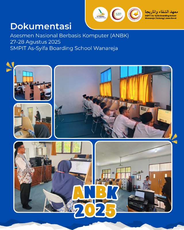  Pelaksanaan ANBK 2025 di SMPIT As-Syifa Boarding School Wanareja 