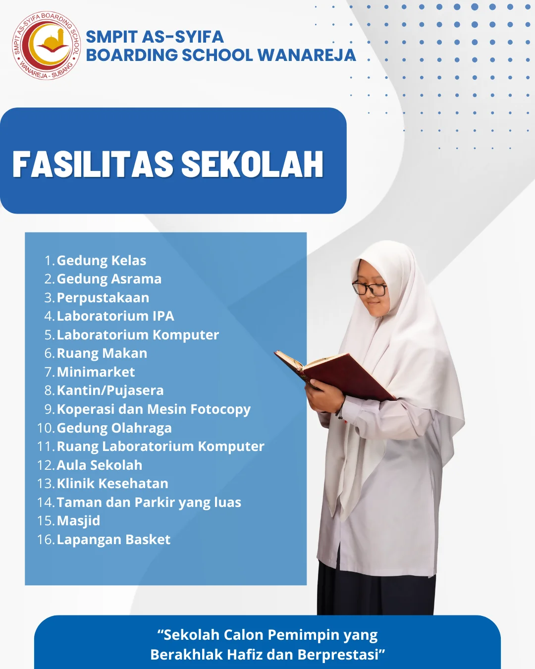 fasilitas sekolah smpit as syifa boarding school wanareja
