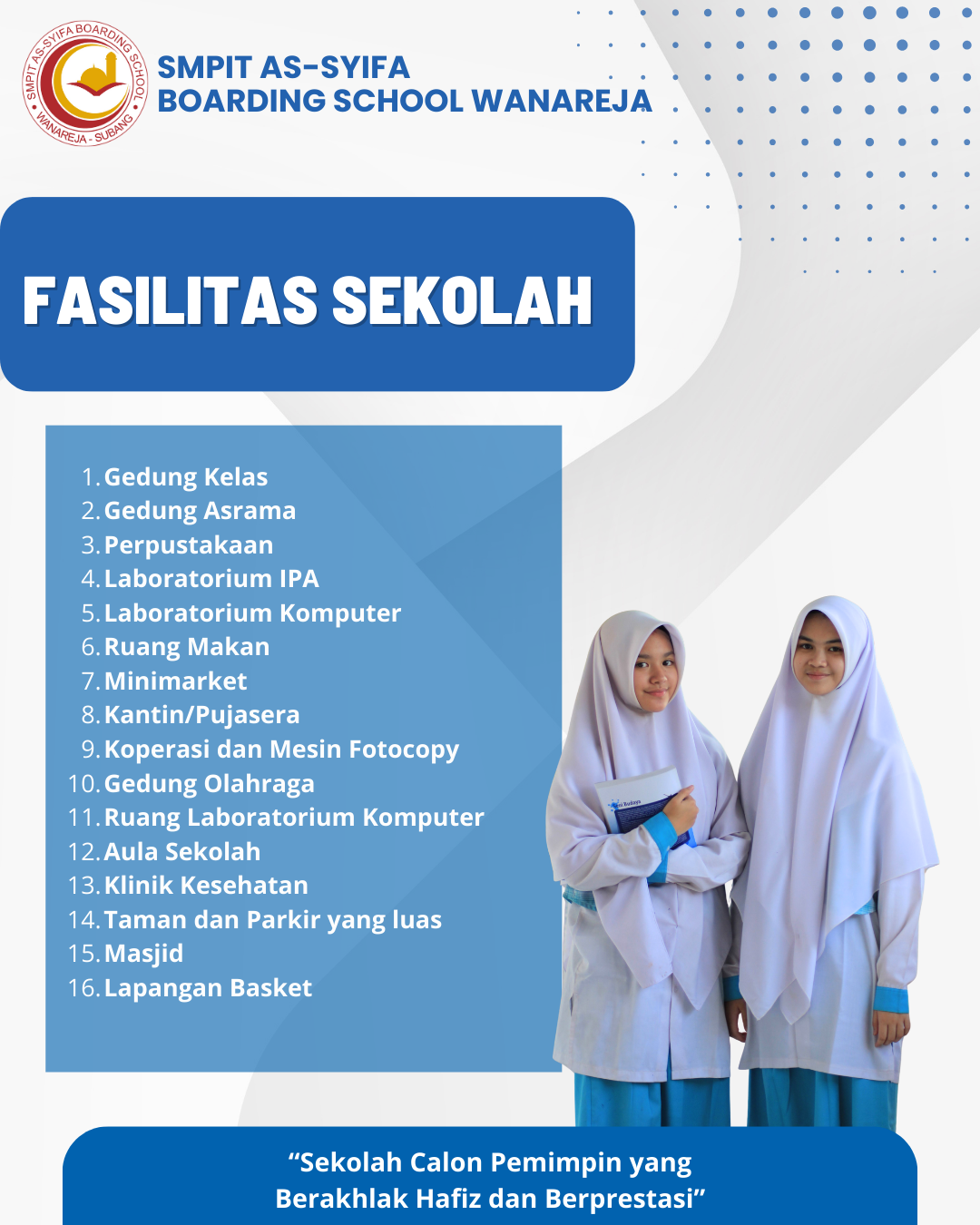 fasilitas smpit as syifa boarding school wanareja