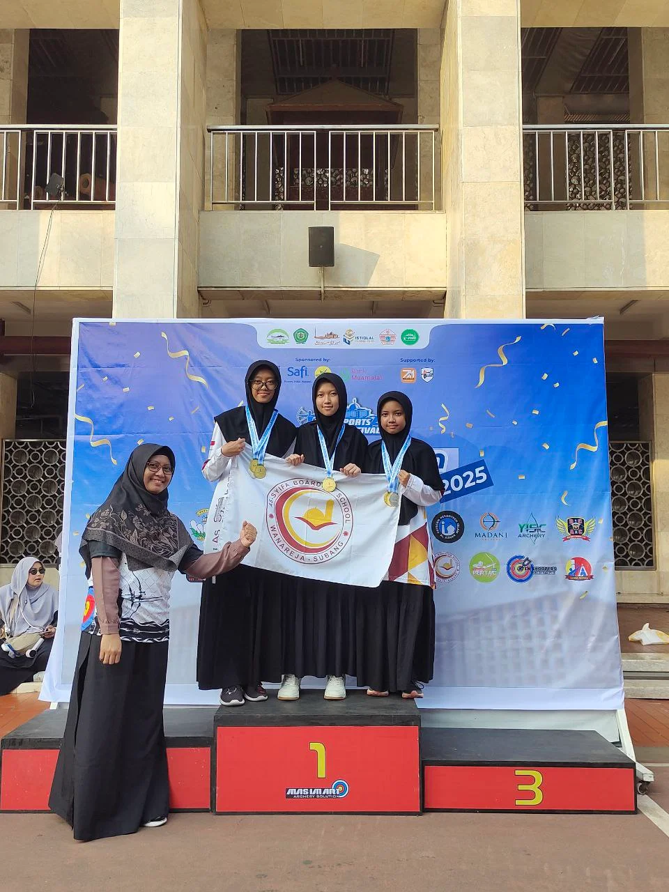juara panahan smpit as syifa boarding school wanareja 4