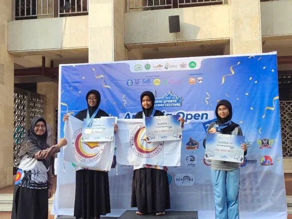 juara panahan smpit as syifa boarding school wanareja 6