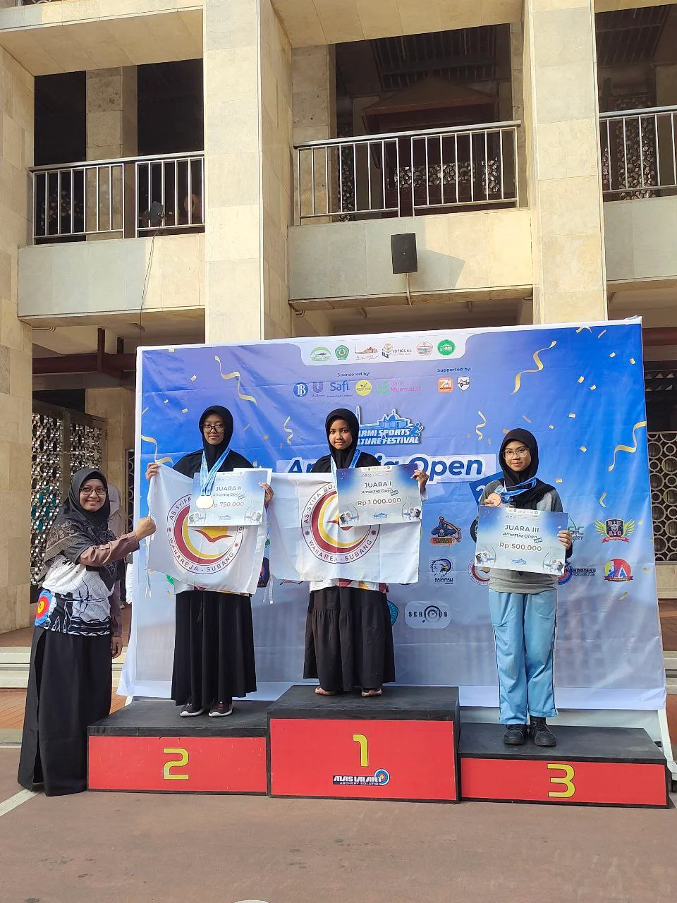 juara panahan smpit as syifa boarding school wanareja 6