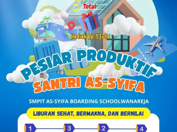 lomba posting dan reels pesiar seru smpit as syifa boarding school wanareja