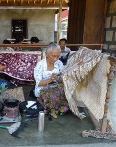 Women Making Batik Ketelan crop