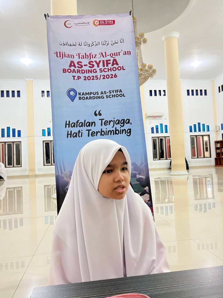 Ujian Tahfiz Kelas 7 SMPIT As-Syifa Boarding School Wanareja