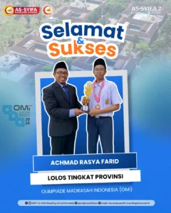 smpit as syifa boarding school wanareja juara 3 omi kabupaten suban 4