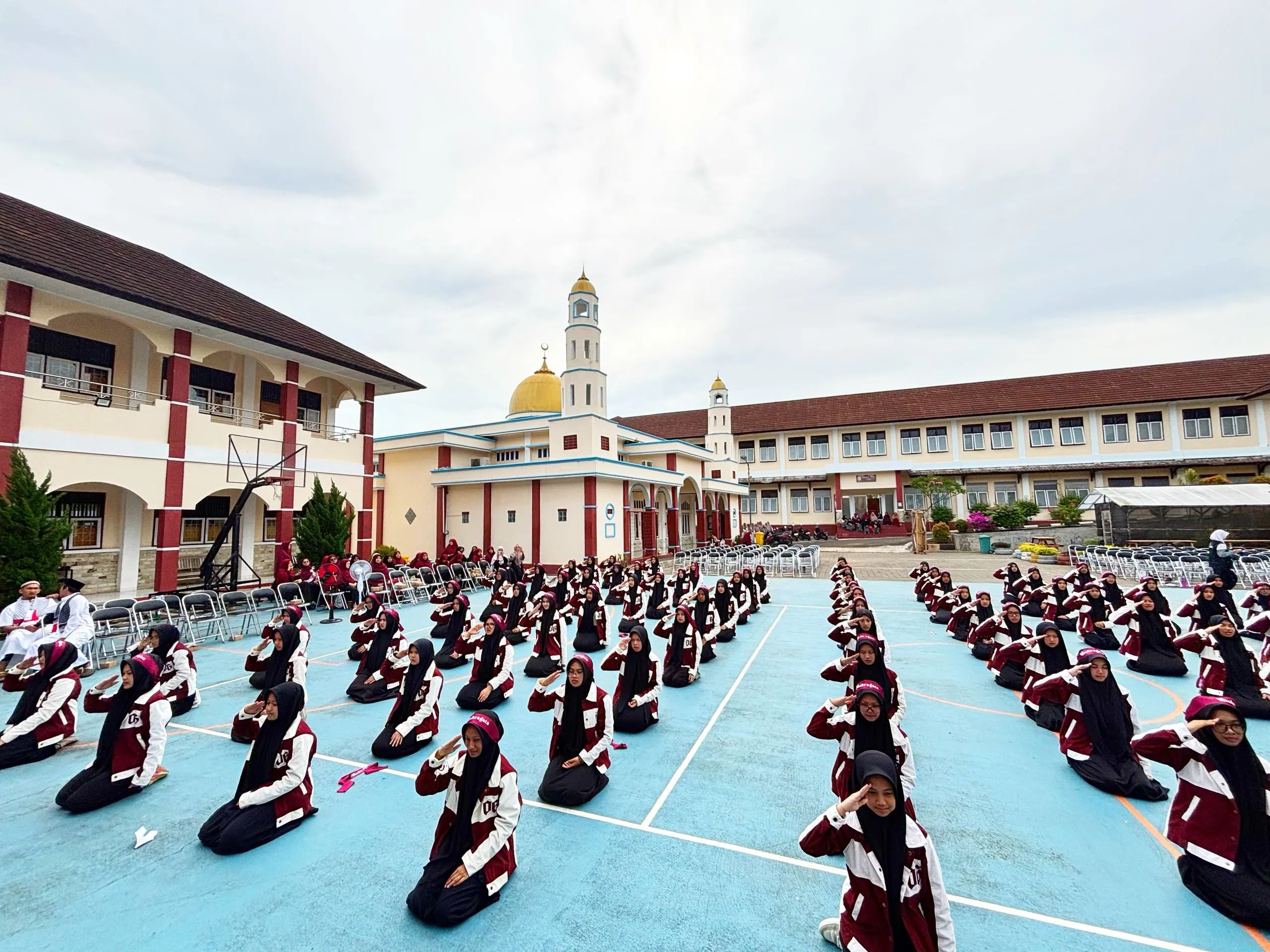 smpit as syifa boarding school wanareja launching sukses kelas 9 angkatan nashvagata 23