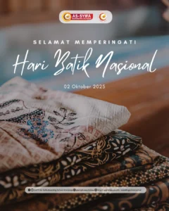 smpit as syifa boarding school wanareja selamat hari batik nasional 1