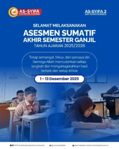 sawah dan jalan mewarnai Sumatif Akhir Semester Ganjil 2025 2026