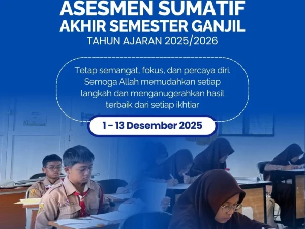 Pelaksanaan Sumatif Akhir Semester Ganjil Tahun Ajaran 2025/2026