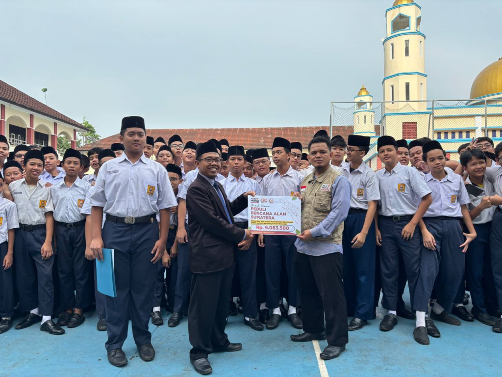 smpit as syifa boarding school wanareja donasi bencana sumtra aceh 1