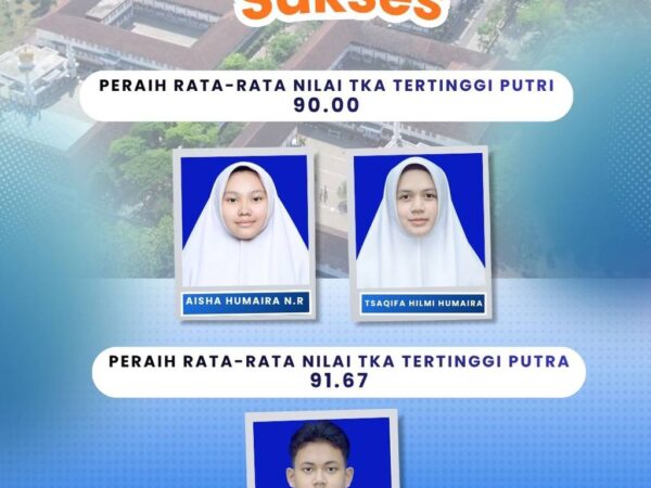 Hasil TKA SMPIT As-Syifa Boarding School Wanareja Tahun Pelajaran 2025/2026: Prestasi Membanggakan Melampaui Rata-Rata Nasional