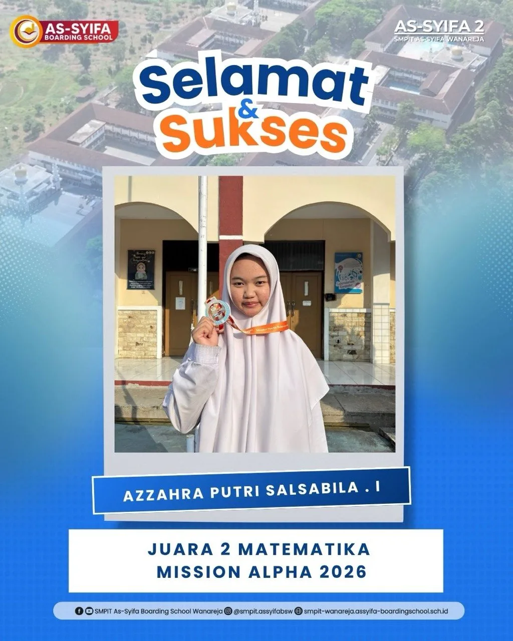 smpit as syifa boarding school wanareja juara matematika mission alpha