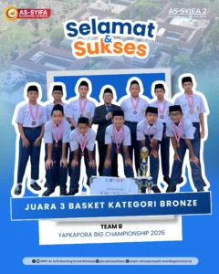 smpit as syifa boarding schhol wanareja juara 3 bronze category