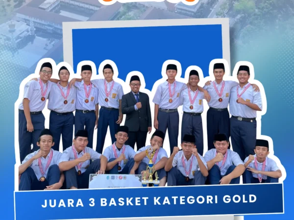 Tim Basket Kelas 8 Kelompok A SMPIT As-Syifa Boarding School Wanareja Raih Juara 3 Gold Category pada Yapkapora Big Championship 2026