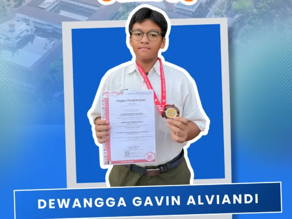 Dewangga Gavin Alviandi Raih Medali Perunggu pada Olimpiade Bahasa Inggris Pelajar Nasional 15