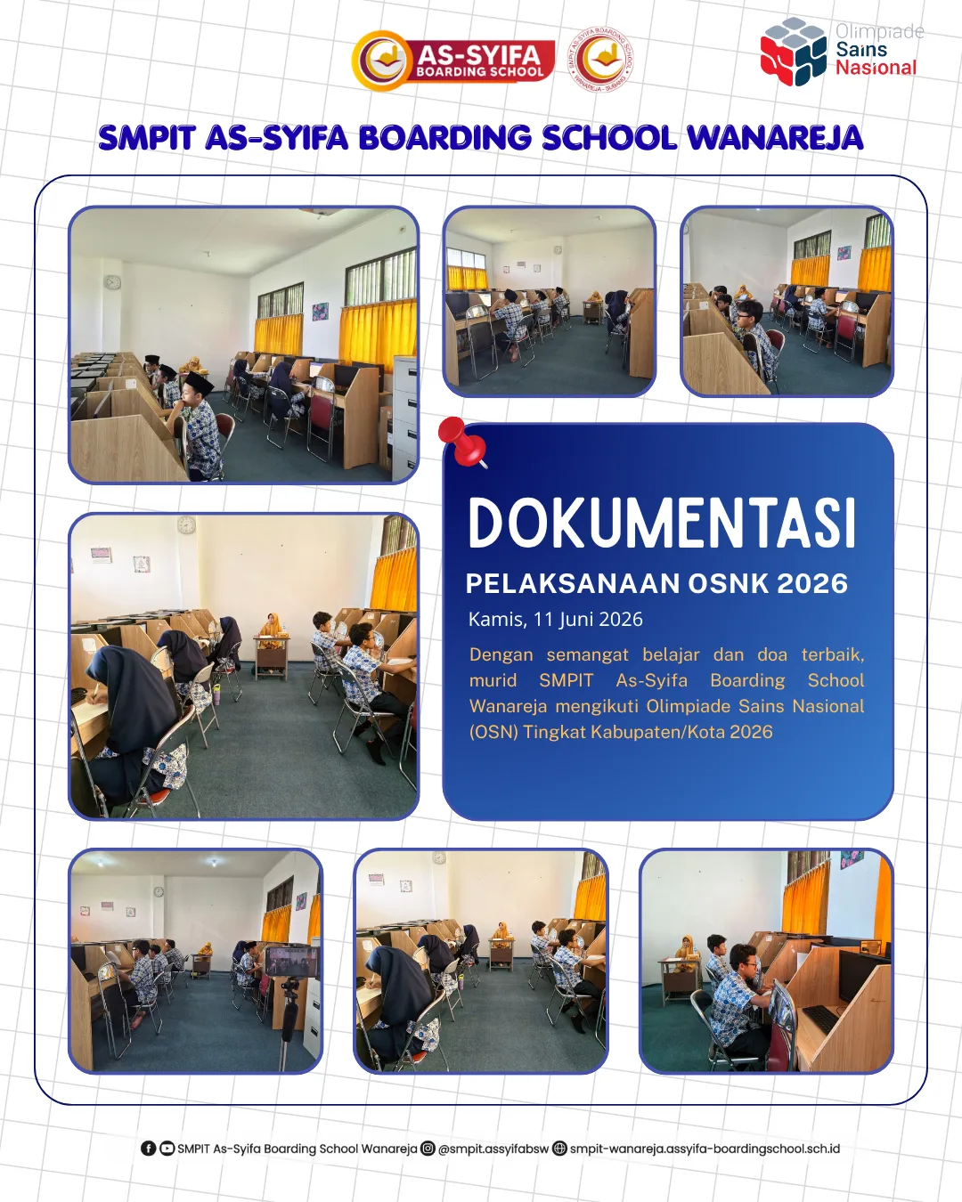 smpit as syifa boarding school wanareja pelaksanaan osnk kabupaten subang tahun 2026