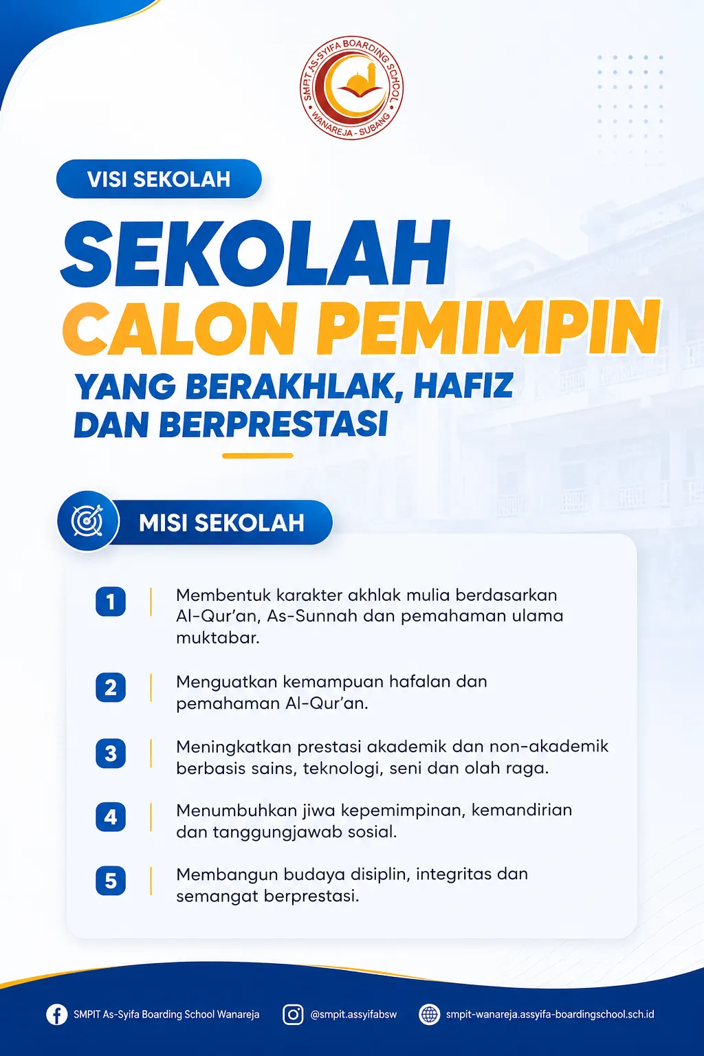 Sekolah Islam SMPIT As-Syifa Boarding School Wanareja Jalancagak Jalancagak2 Sagalaherang Pesantren Terbaik di Subang Jawa Barat