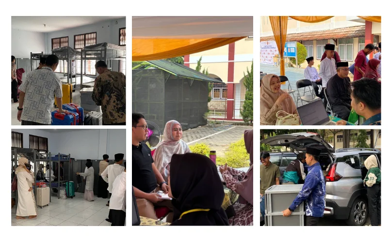 photo kegiatan penyambutan murid baru