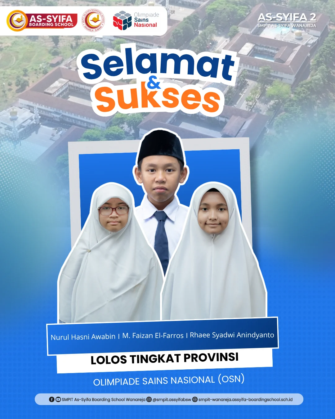 sekolah islam smpit as syifa boarding school wanareja jalancagak jalancagak2 sagalaherang pesantren terbaik di subang jawa barat juara osnk