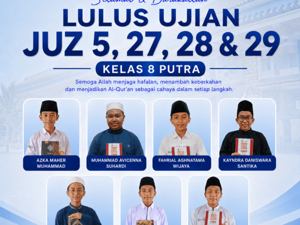 lulus ujuan hafalan juz 28 murid kelas 8 putra 2 1