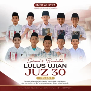 lulus ujuan hafalan juz 30