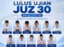 lulus ujuan hafalan juz 30 murid putra 1