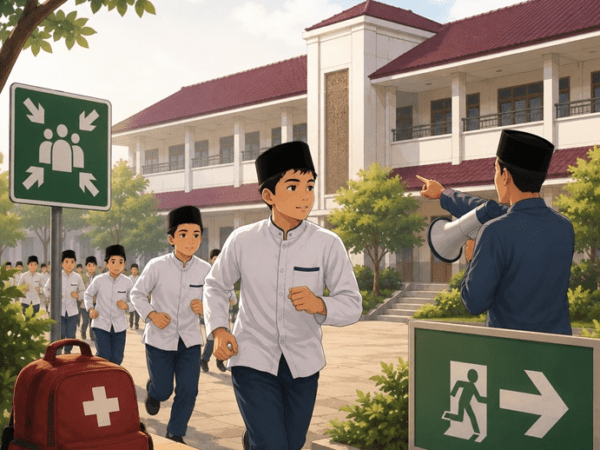 mitigasi bencana di pondok pesantren