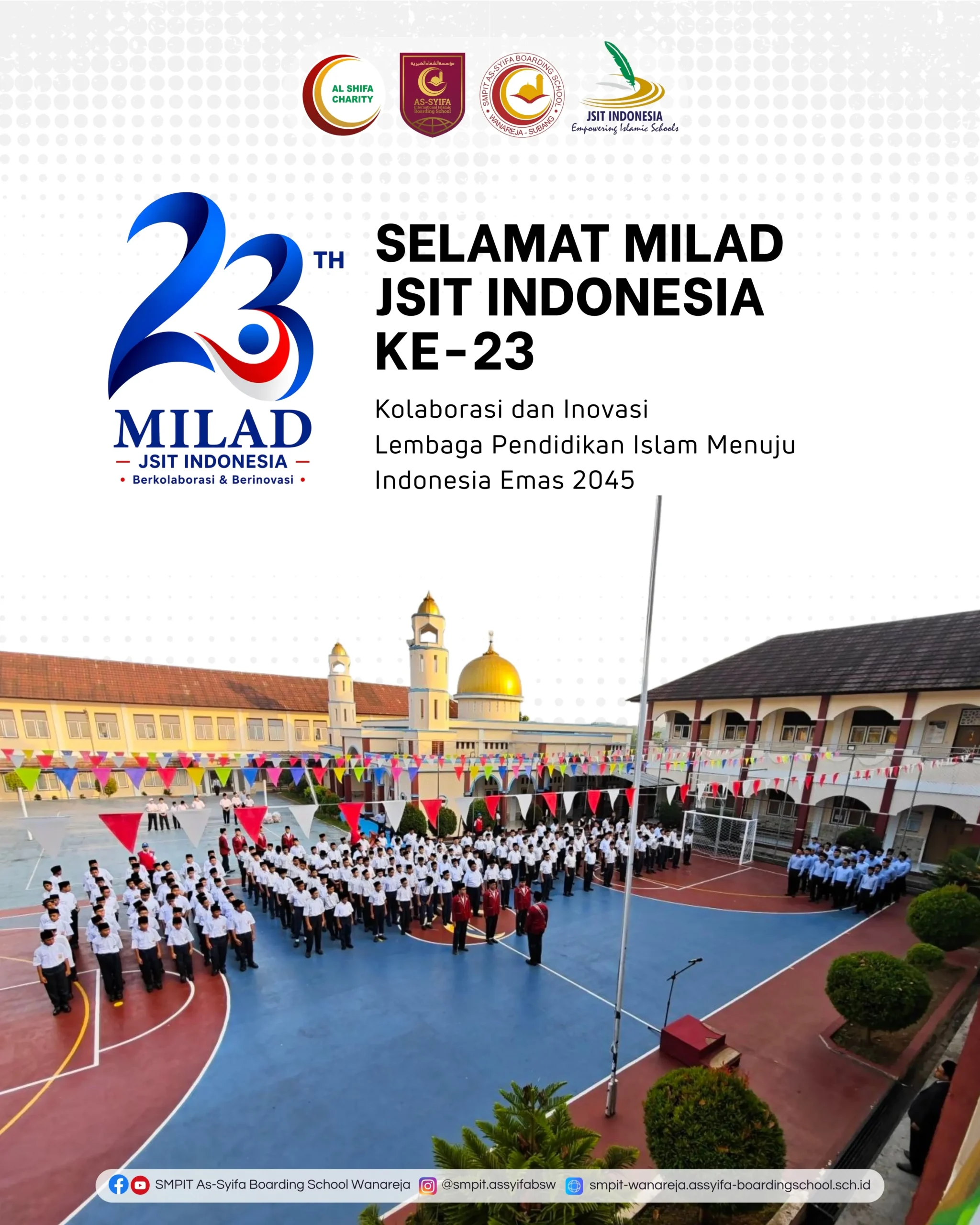 sekolah islam smpit as syifa boarding school wanareja jalancagak jalancagak2 sagalaherang pesantren terbaik di subang jawa barat milad jsit ke 23 scaled