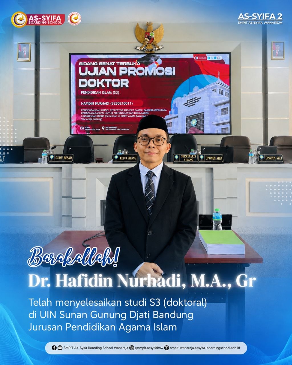 hafidin nurhadi guru smpit as syifa boarding school wanareja