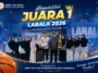 juara laga bola basket pelajar 2026 unsub tim basket putrii cover 1