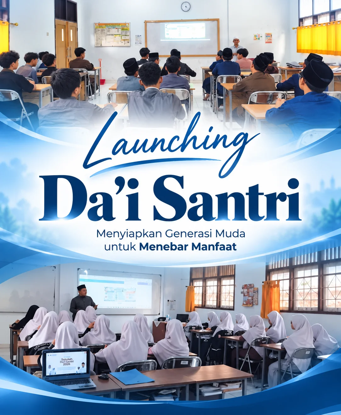 launching dai santri putra putri 2026