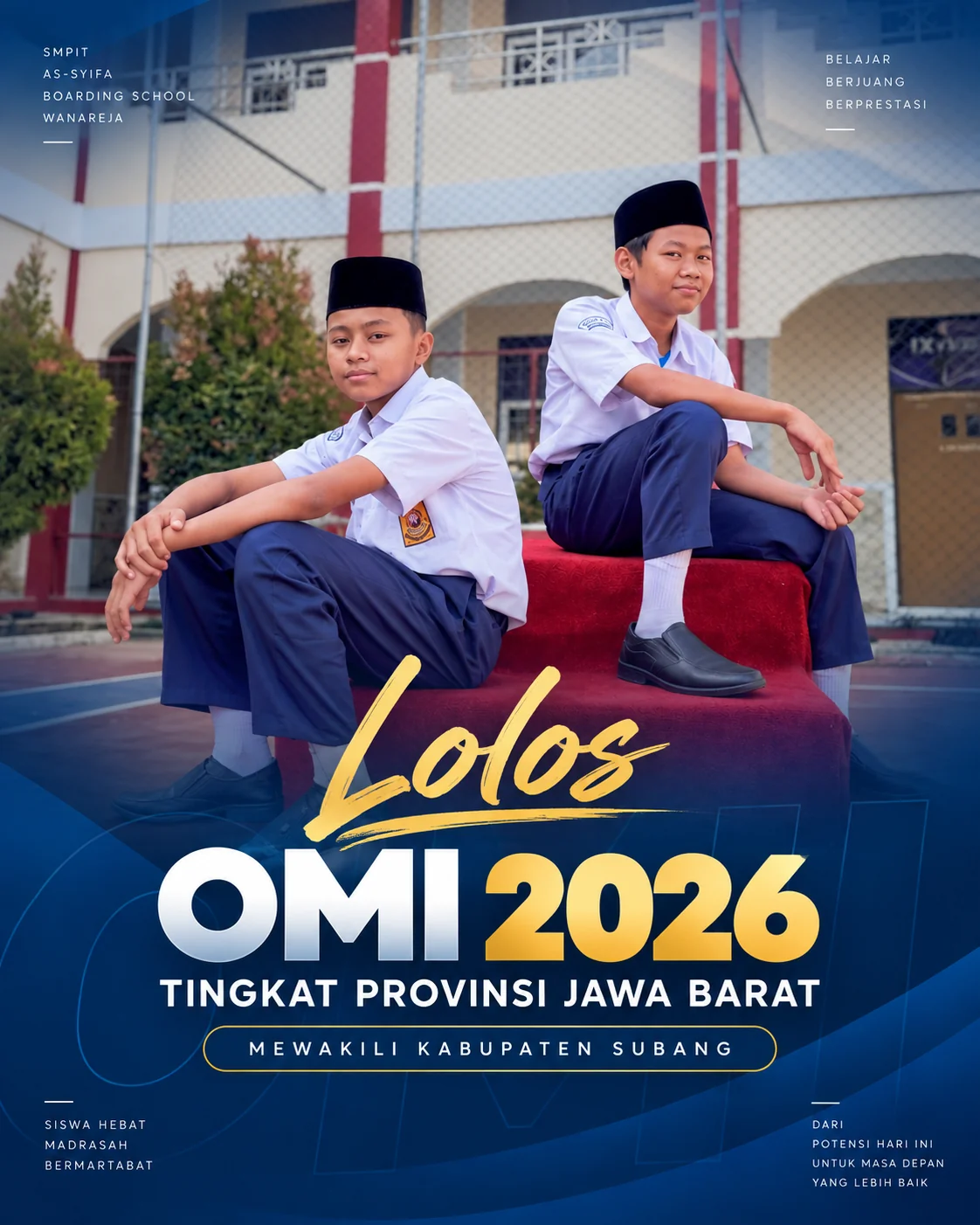 smpit as syifa boarding schhol wanareja juara 1 omi 2026 tingkat kabupaten 01