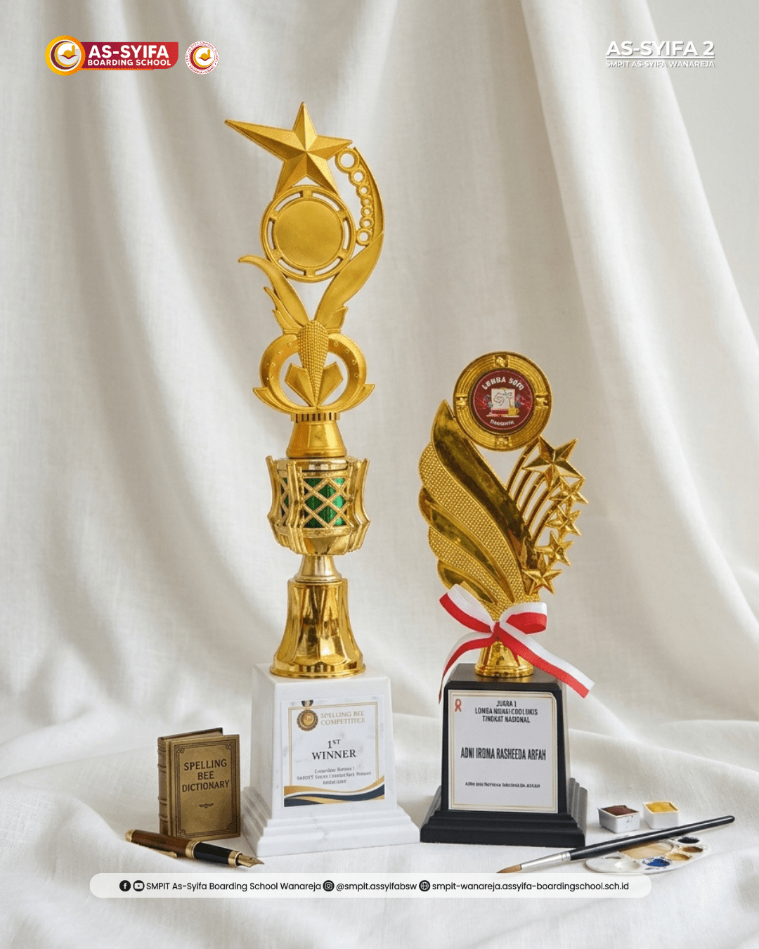 smpit as syifa boarding school wanareja juara melukis arfahandra