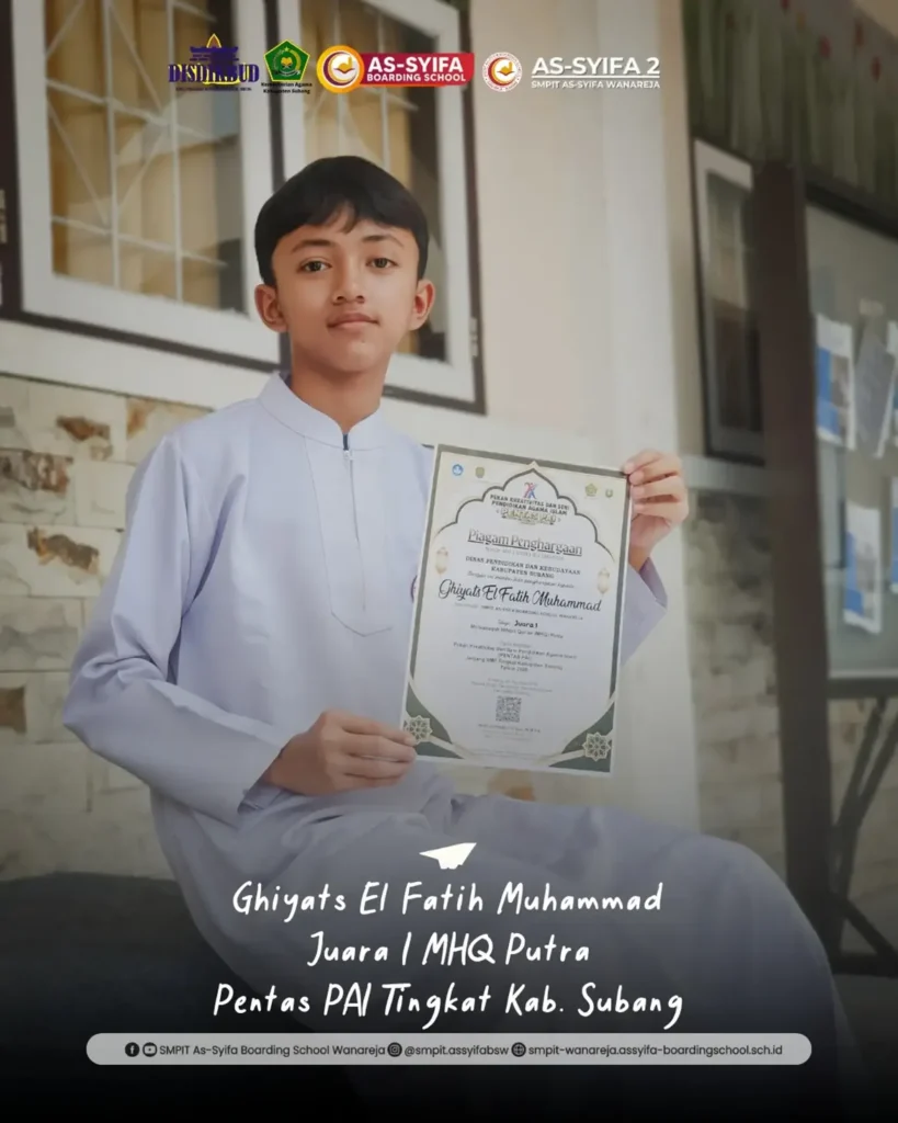 juara pentas pai tingkat kabupaten subang 1